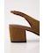 SLING BACK BALLET HEEL シューズ