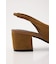 SLING BACK BALLET HEEL シューズ