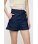 BELTED DENIM ショーツ