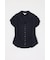STUDDED OPEN COLLAR シャツ