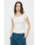 BACK OPEN SHORT SLEEVE TEE