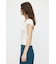BACK OPEN SHORT SLEEVE TEE