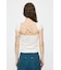 BACK OPEN SHORT SLEEVE TEE