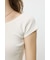 BACK OPEN SHORT SLEEVE TEE