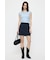 SHEER DOUBLE LAYERED トップス