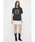 SHIRRING MINI スカート