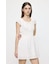COTTON LACE MINI ドレス