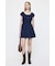 COTTON LACE MINI ドレス
