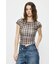PLAID CHECK PRINTED Tシャツ