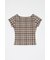 PLAID CHECK PRINTED Tシャツ