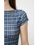 PLAID CHECK PRINTED Tシャツ