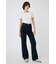 HIGH WAIST BLACK STRAIGHT