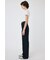 HIGH WAIST BLACK STRAIGHT