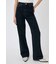 HIGH WAIST BLACK STRAIGHT