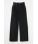 HIGH WAIST BLACK STRAIGHT
