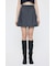 FLARE TUCKED MINI スカート