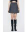 FLARE TUCKED MINI スカート