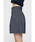 FLARE TUCKED MINI スカート