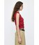 ASYMMETRY NECK RIBBON トップス