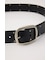DOUBLE STUDS LEATHER ベルト