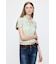 LACY ZIP UP シャツ