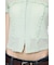 LACY ZIP UP シャツ
