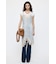 SUVIN GIZA PENTAGON NECK TEE