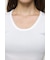 SUVIN GIZA PENTAGON NECK TEE