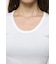 SUVIN GIZA PENTAGON NECK TEE