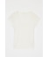 SUVIN GIZA PENTAGON NECK TEE