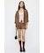 F／SUEDE FRINGE シャツ