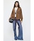 F／SUEDE FRINGE シャツ