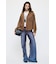 F／SUEDE FRINGE シャツ