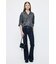 F／SUEDE FRINGE シャツ