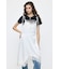 ASYMMETRY SATIN ドレス