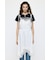 ASYMMETRY SATIN ドレス