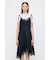 ASYMMETRY SATIN ドレス