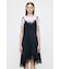ASYMMETRY SATIN ドレス