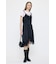 ASYMMETRY SATIN ドレス