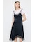 ASYMMETRY SATIN ドレス