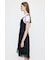 ASYMMETRY SATIN ドレス