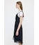 ASYMMETRY SATIN ドレス