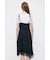 ASYMMETRY SATIN ドレス