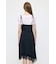 ASYMMETRY SATIN ドレス