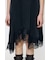ASYMMETRY SATIN ドレス