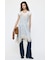 ASYMMETRY SATIN ドレス