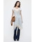 ASYMMETRY SATIN ドレス