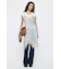 ASYMMETRY SATIN ドレス