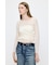 SHIRRING SHEER L／S Tシャツ