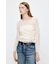 SHIRRING SHEER L／S Tシャツ